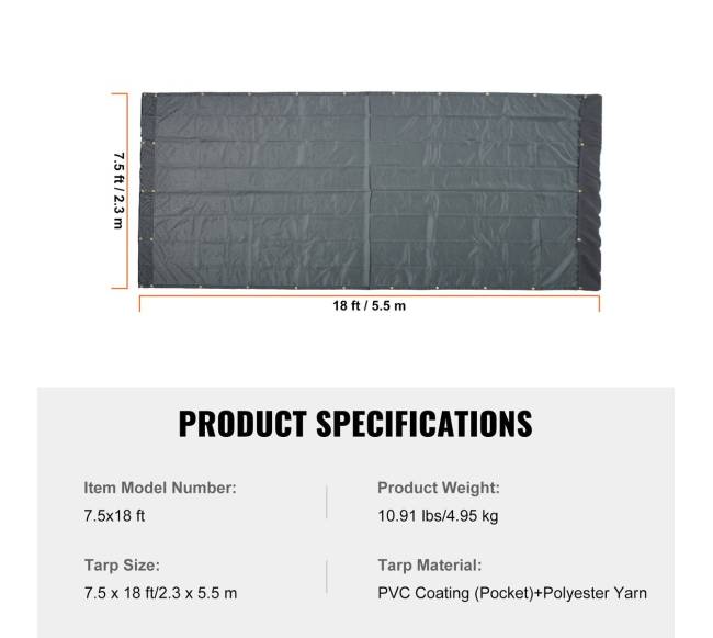 savivarčio brezentas 2.3x5.5 m6