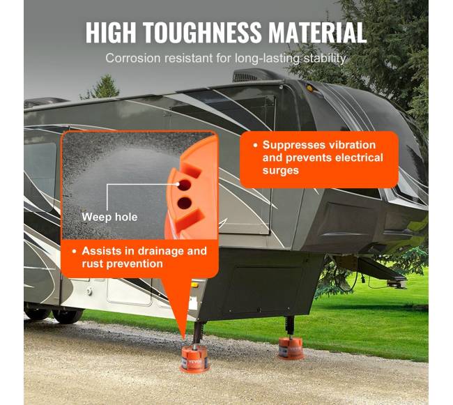 Priekabos atramos blokas RV nivelavimui5