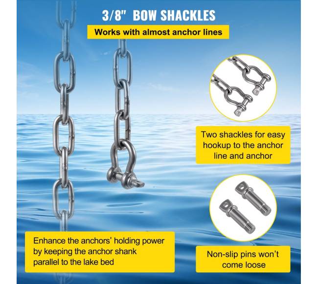 Nerūdijančio plieno inkarinė grandinė laivams4