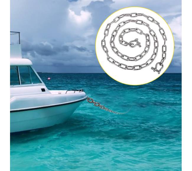 Nerūdijančio plieno inkarinė grandinė laivams6