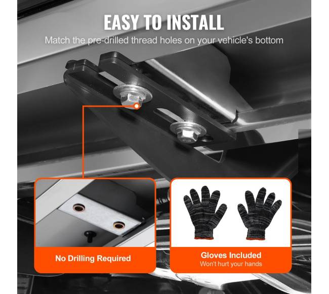 Įlipimo platformos Ford F150, F250, F3505