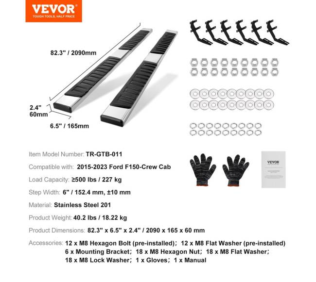 Įlipimo platformos Ford F150, F250, F3506