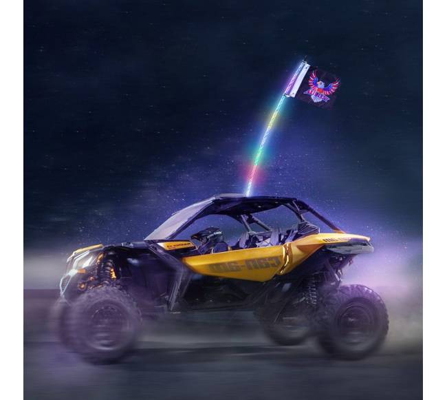 LED švyturys 1 vnt 91 cm ATV UTV RZR7