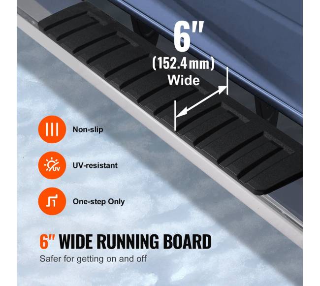 Šoninės pakopos Chevy Silverado Sierra 2019-20244