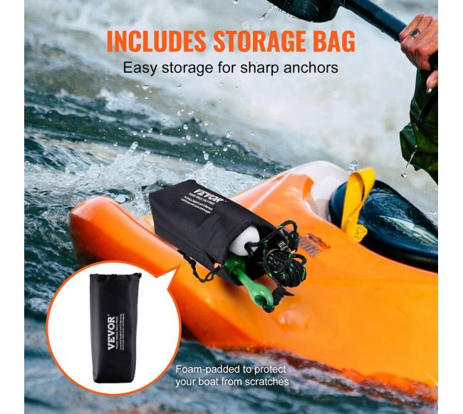 Baidarės inkaras su virve ir plūde4