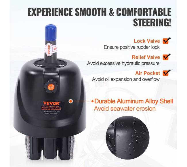 Hidraulinė išorinė vairavimo sistema 150AG valtims2