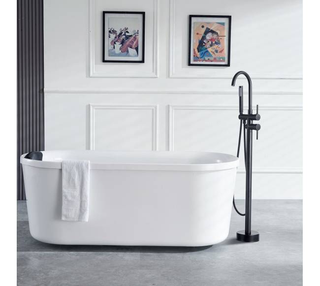 Laisvai pastatomas vonios maišytuvas grindims7