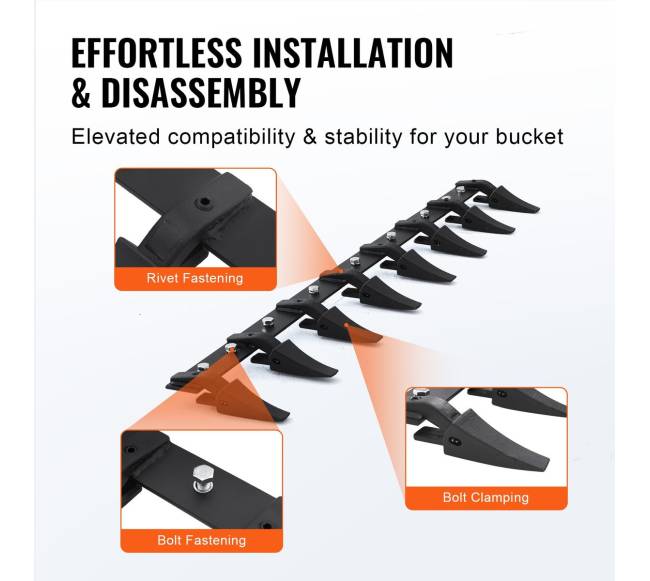 Traktoriaus kaušo danties baras, 66, 2000 kg apkrova2