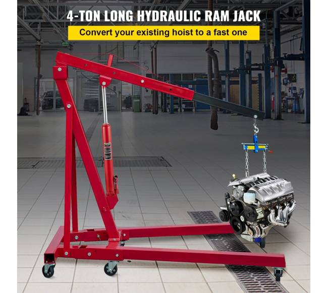 Ilgo stūmoklio hidraulinis keltuvas, 4 tonos1