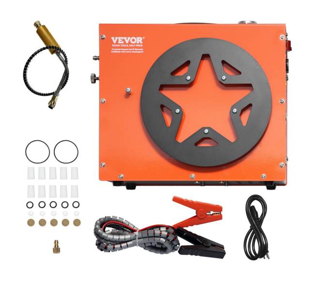 Nešiojamas pcp oro kompresorius su automatine sustabdymo funkcija8