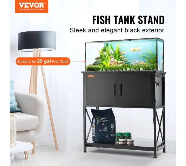 Akvariumo stovas su spintele ir elektros skydeliu1