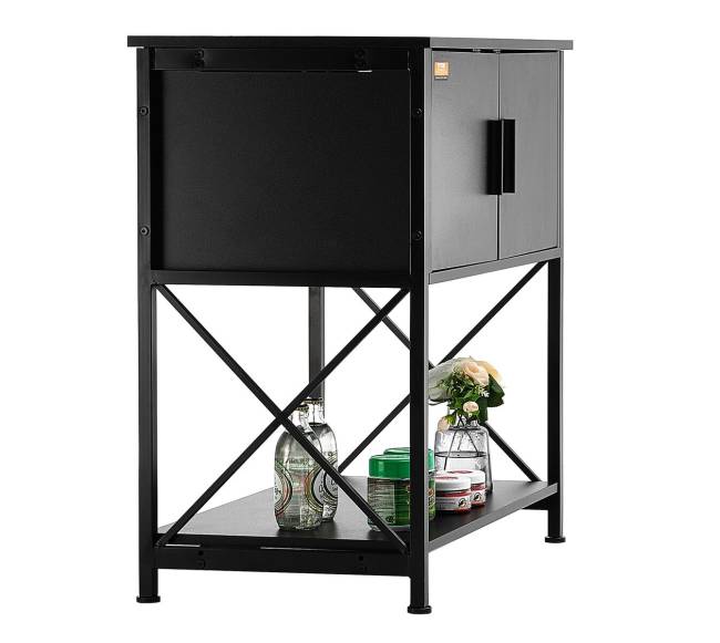 Akvariumo stovas su spintele ir elektros skydeliu9