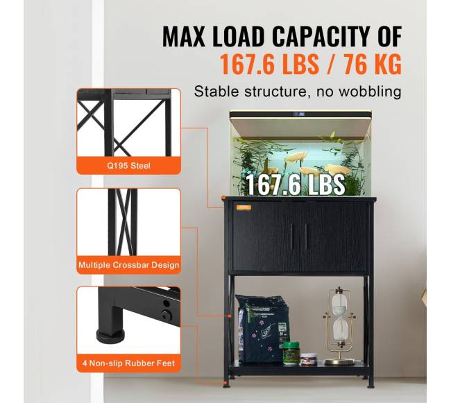Akvariumo stovas, 20 galonų talpai2