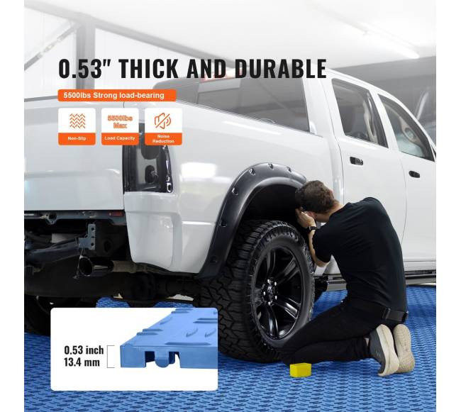 Mėlynos garažo plytelės 50 vnt komplektas2