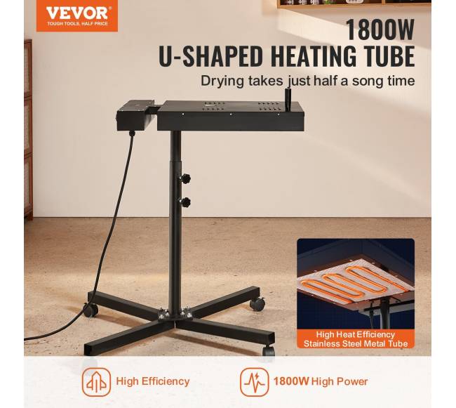 Šilkografijos flash džiovintuvas su temperatūros kontrole1