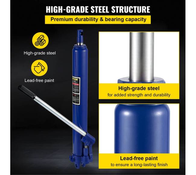 Hidraulinis ilgas domkratas, 8 tonos talpa5