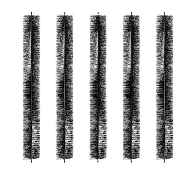 Latako šepetys 4.3 cm, 4.6 m ilgio, 5 vnt.0