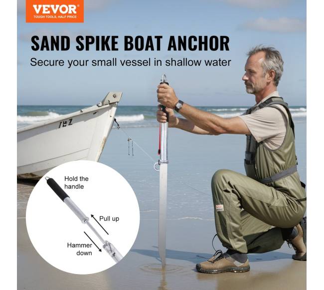 Smėlio smaigalio valtis 91 cm inkaras1