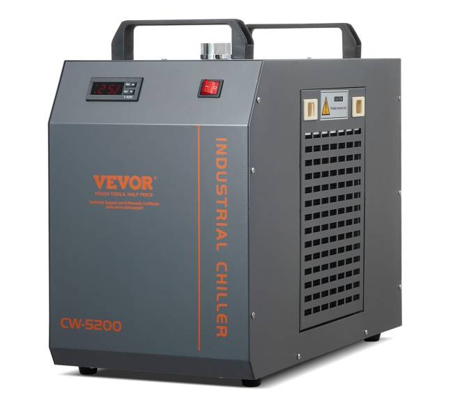 Pramoninis vandens aušintuvas CW-5200 CO2 lazerių graviravimo mašinoms0