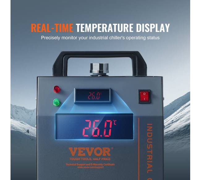 Pramoninis vandens šaldytuvas CW-3000 aušinimo sistema4