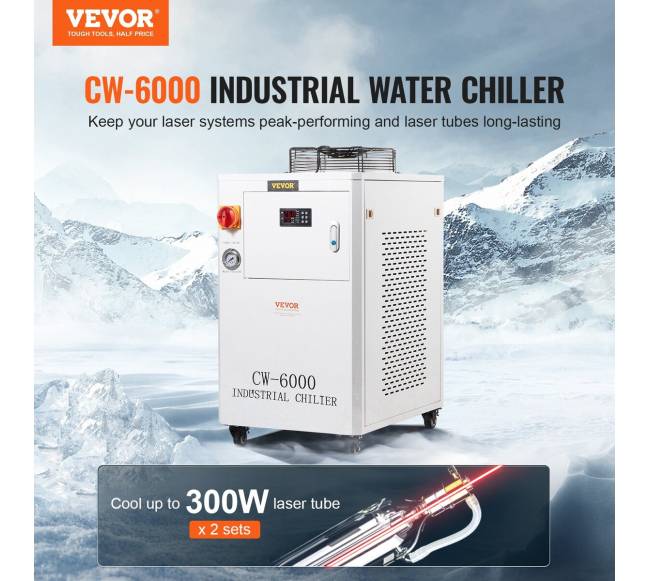 Pramoninis vandens aušintuvas CW6000, CO2 lazeriui1