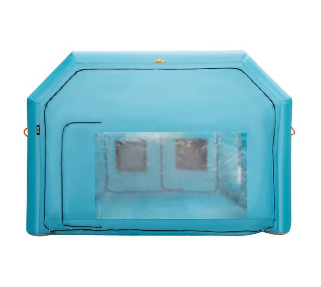 Pripučiamas dažymo tentas su filtru 8,5x4,6x3 m8