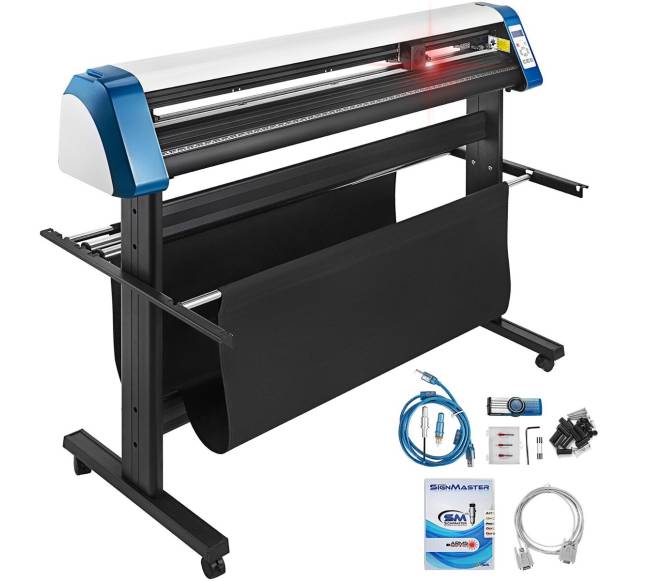 135 cm pusiau automatinis kontūrinis vinilo pjaustytuvas0