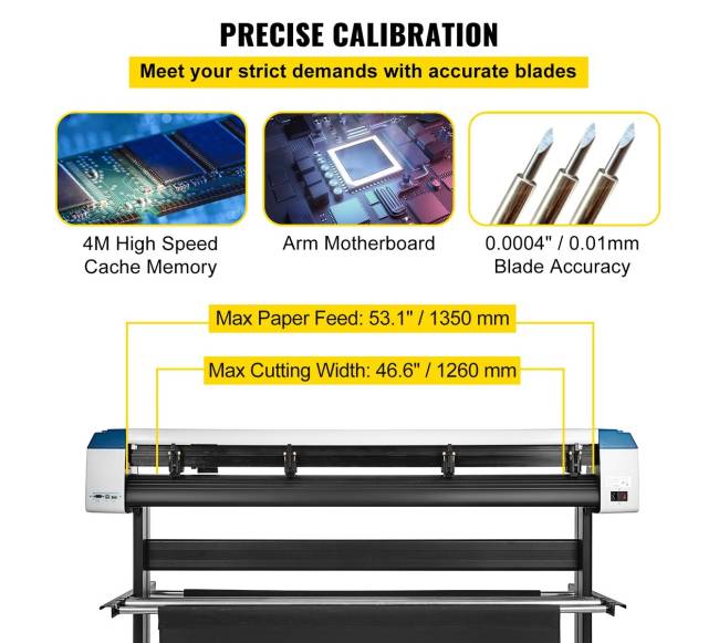 135 cm pusiau automatinis kontūrinis vinilo pjaustytuvas4