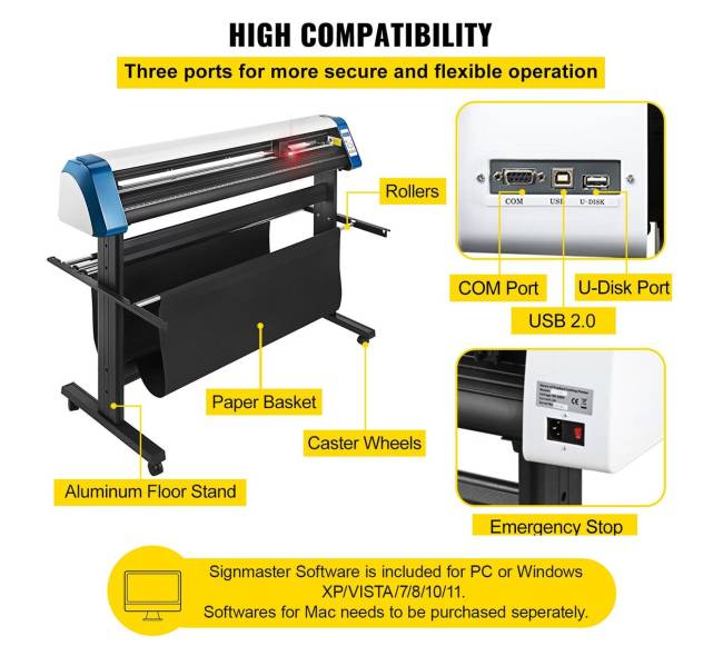 135 cm pusiau automatinis kontūrinis vinilo pjaustytuvas5