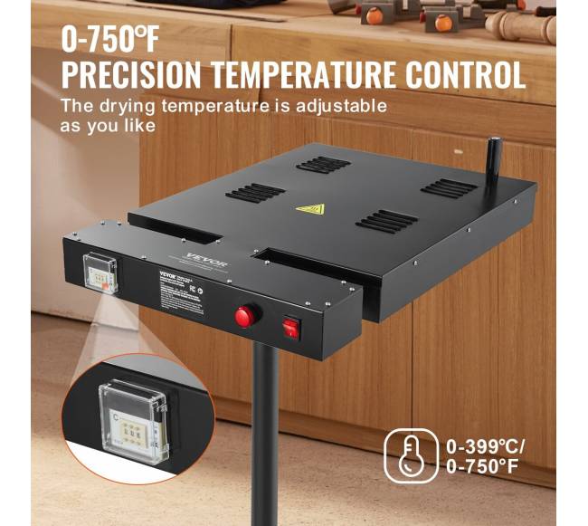 Šilkografijos džiovintuvas su temperatūros kontrole4