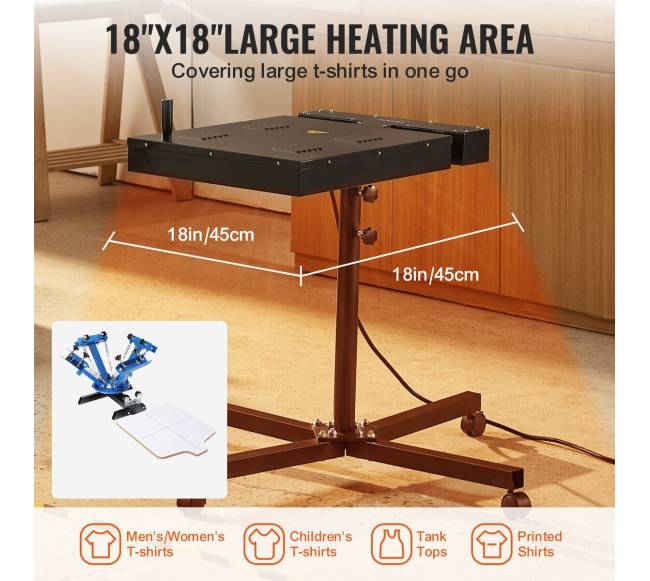 Šilkografijos džiovintuvas 45 x 45 cm2