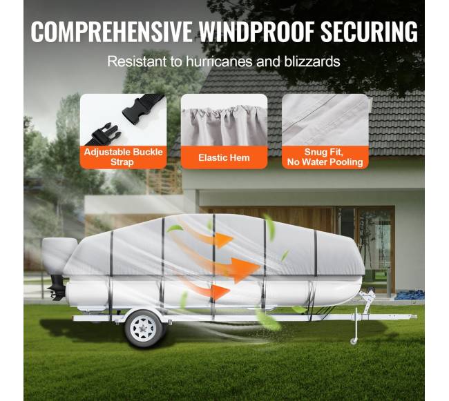 Pontoninio laivo uždangalas, kuriam tinka 23-243