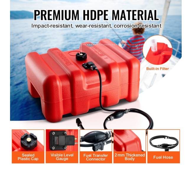 Jūrinis kuro bakas 55L nešiojamam laivui4