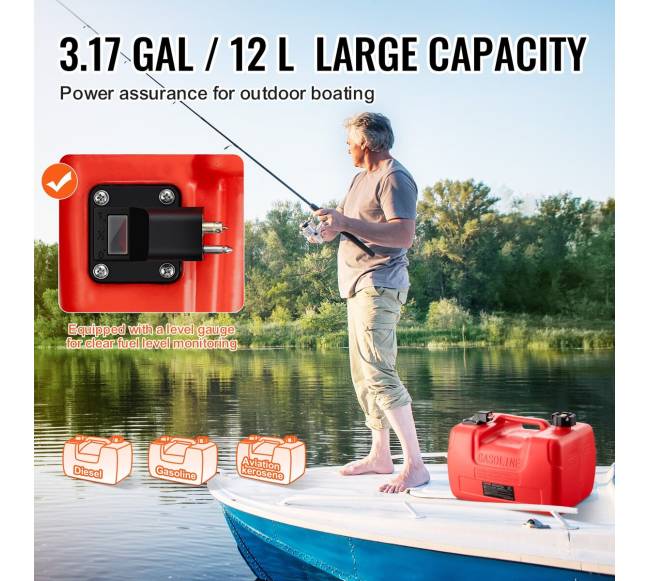 Nešiojamas 12L kuro bakas laivams3