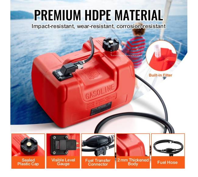 Nešiojamas 12L kuro bakas laivams4