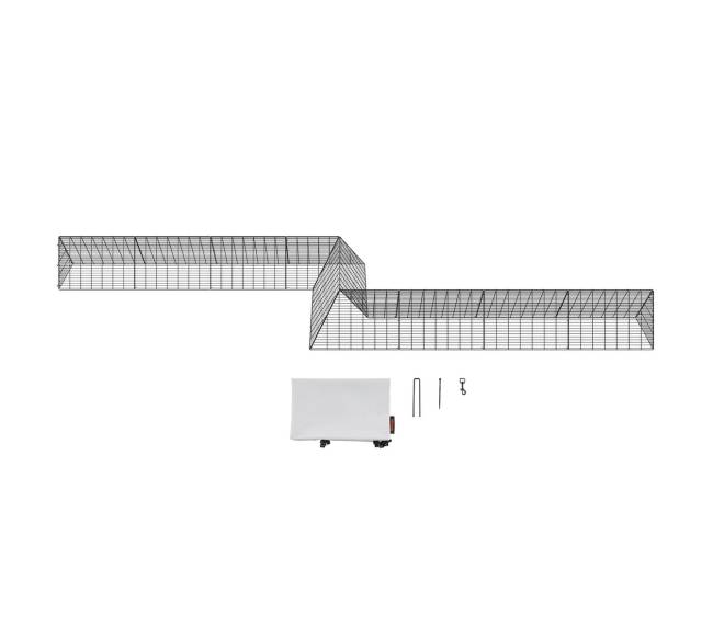 Vištų tuneliai kiemui, 729 x 200 x 61,5 cm8