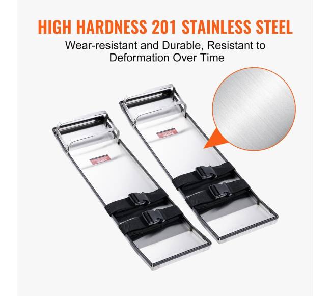 Nerūdijančio plieno betoninė kelių lenta 71x20 cm5