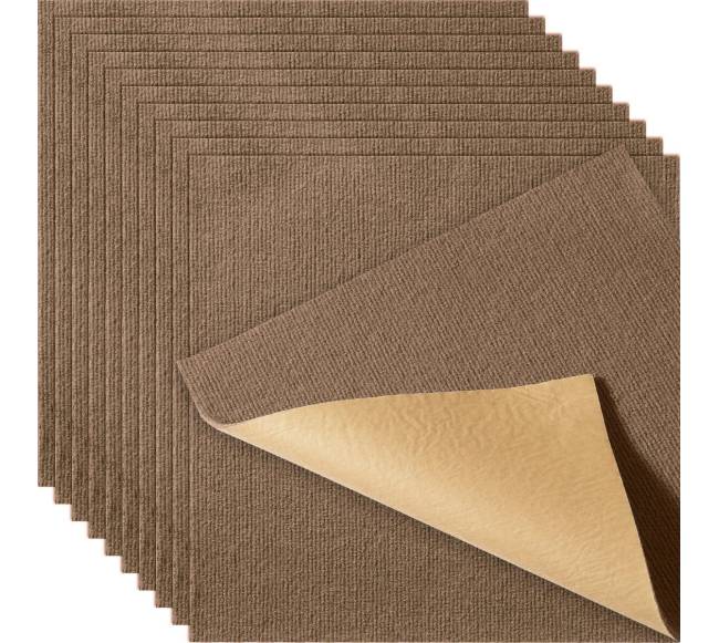 Lipnios kiliminės plytelės, tamsiai rudos spalvos0