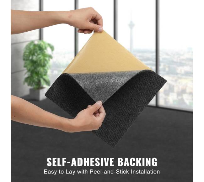 Lipnūs kiliminiai kvadratai, 30x30 cm, 12 vnt.3