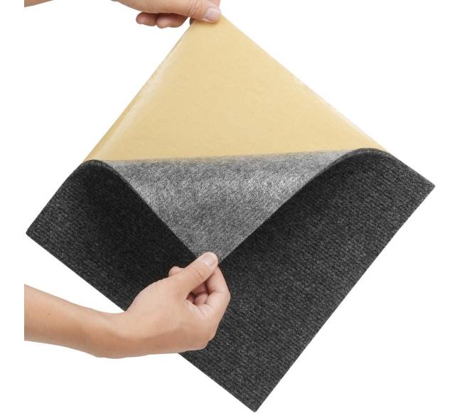 Lipnūs kiliminiai kvadratai, 30x30 cm, 12 vnt.10