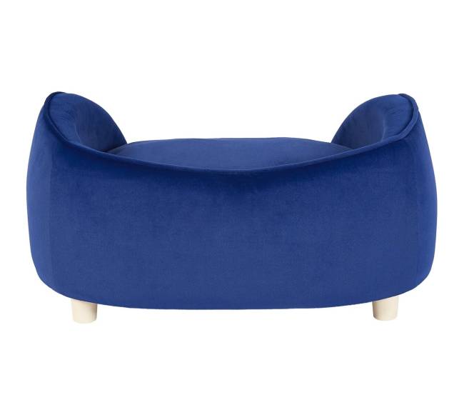 Tamsiai mėlyna augintinio sofa, 37 kg svoris10