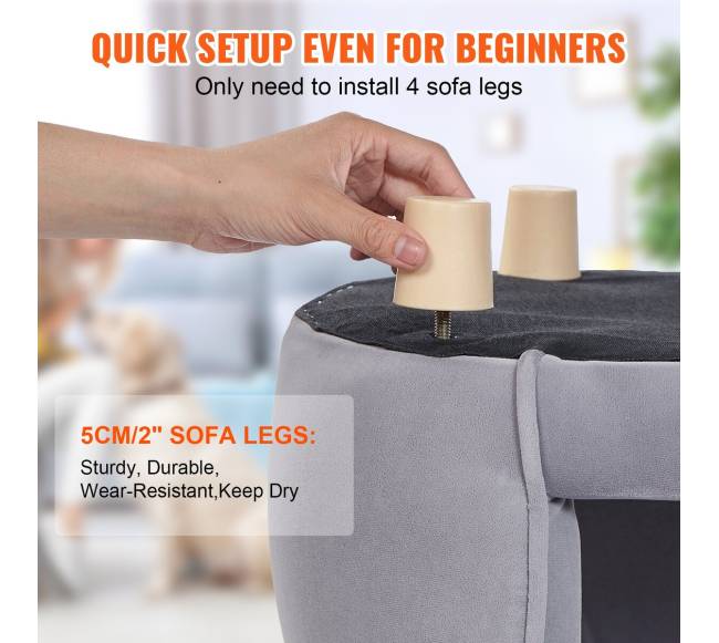 Augintinio sofa, tamsiai pilka4