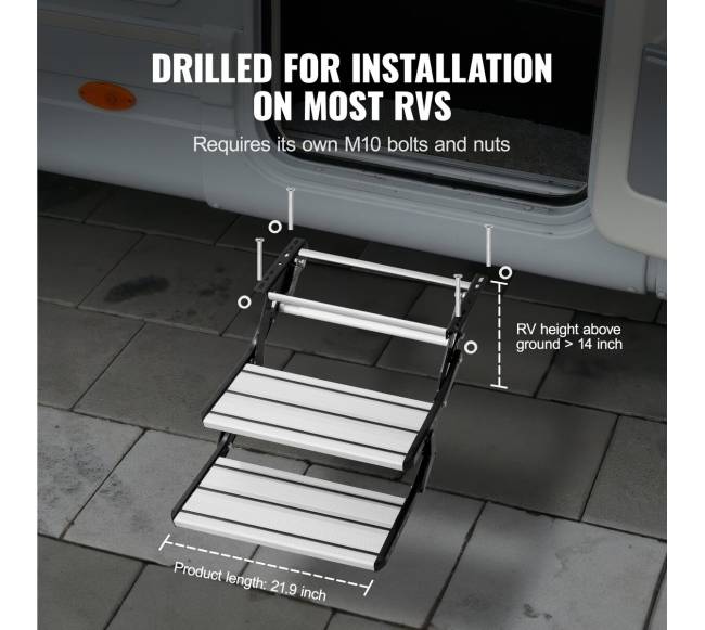 Dviejų pakopų RV laiptai2