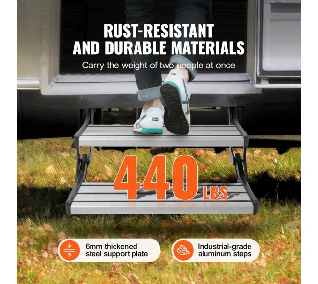 Dviejų pakopų RV laiptai3