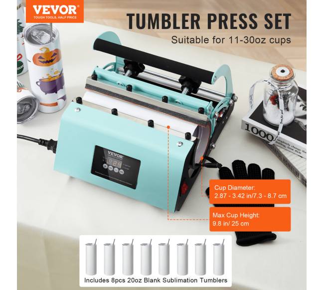 Puodelių kaitinimo presas su sublimaciniais puodeliais1