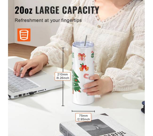 50 vnt. sublimaciniai puodeliai su šiaudeliu4