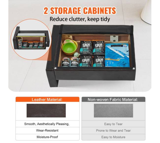 Šunų ir kačių sofa iš odos, juoda4