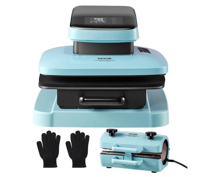 Automatinis termo presas marškinėliams ir taurelių sublimacijai8