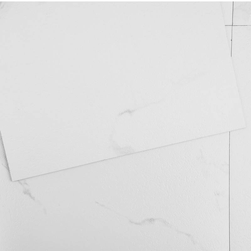 Lipni vinilinė grindų danga su baltu marmuru0