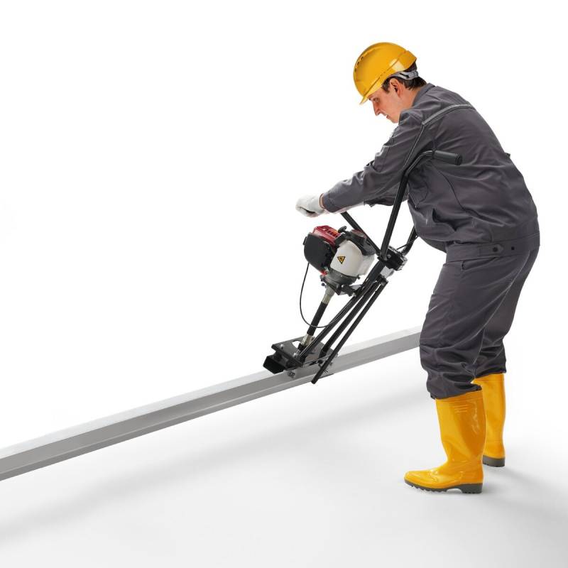 Benzininis betono lyginimo įrankis su 2445 mm aliuminio juosta0